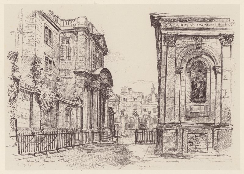 Das Ashmolean Museum von John Fulleylove