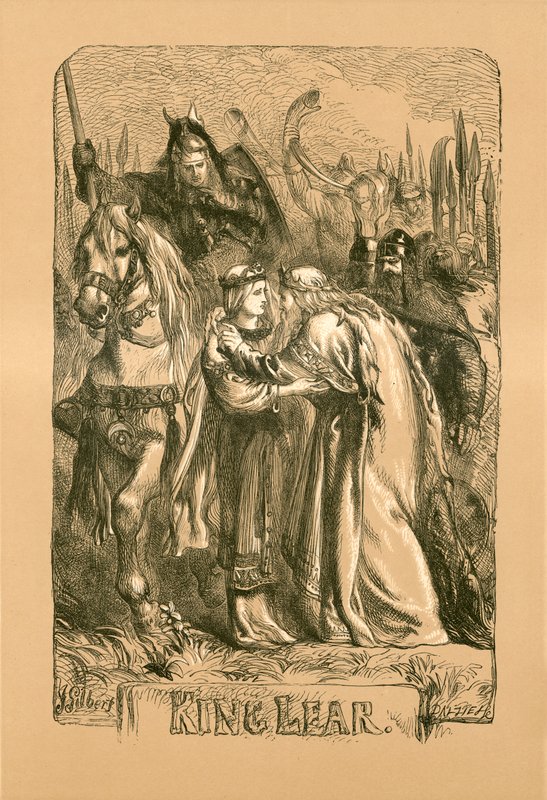 König Lear von John Gilbert