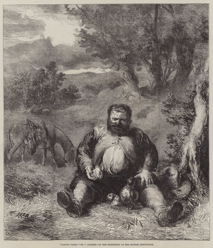 Sancho Panza von John Gilbert