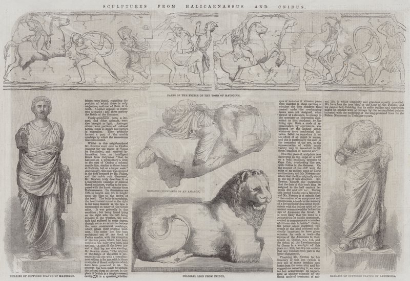 Skulpturen aus Halikarnassos und Knidos von John Jessop Hardwick