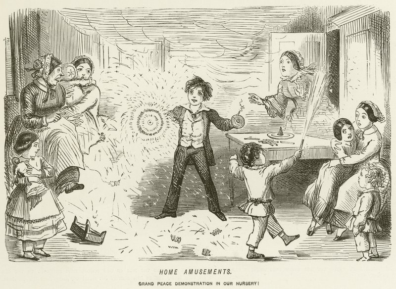 Heimunterhaltung von John Leech