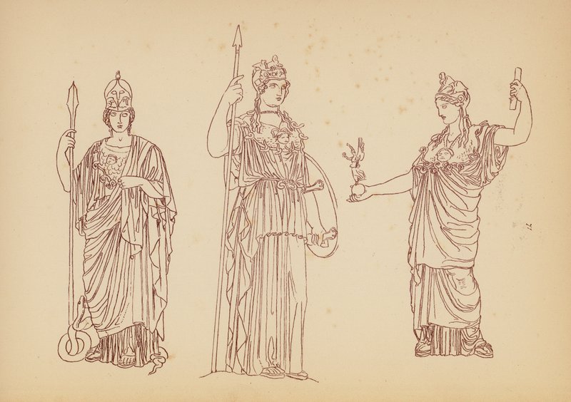 Antikes griechisches Frauenkostüm von John Moyr Smith