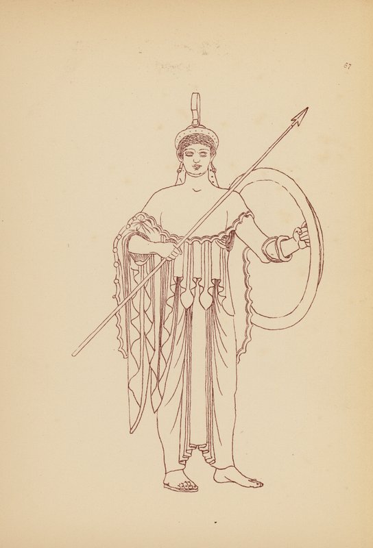 Antikes griechisches Frauenkostüm von John Moyr Smith