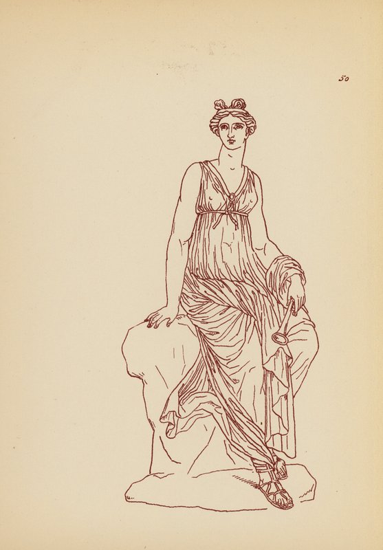 Antikes griechisches Frauenkostüm von John Moyr Smith