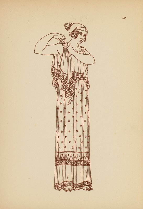 Antikes griechisches Frauenkostüm von John Moyr Smith