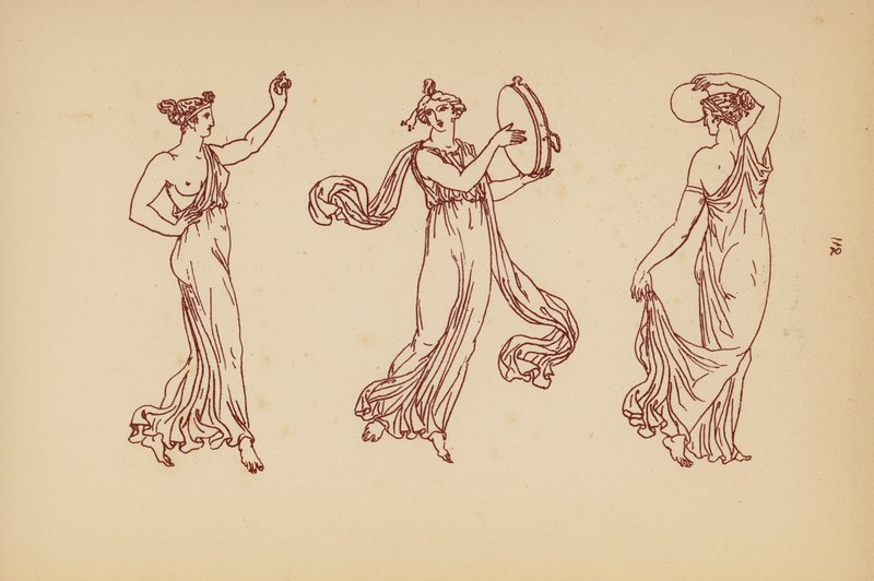 Antikes griechisches Frauenkostüm von John Moyr Smith