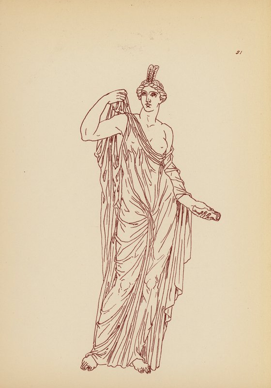Antikes griechisches Frauenkostüm von John Moyr Smith
