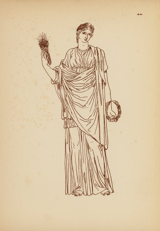 Antikes griechisches Frauenkostüm von John Moyr Smith