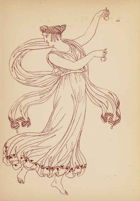 Antikes griechisches Frauenkostüm von John Moyr Smith