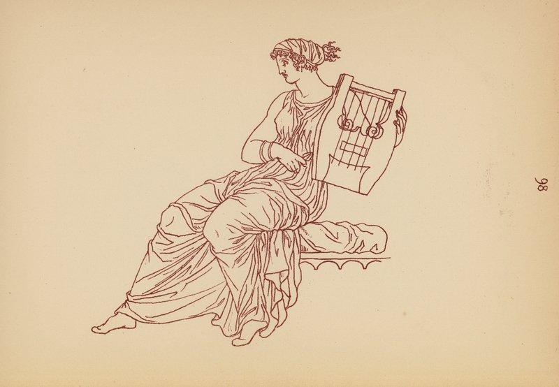Antikes griechisches Frauenkostüm von John Moyr Smith