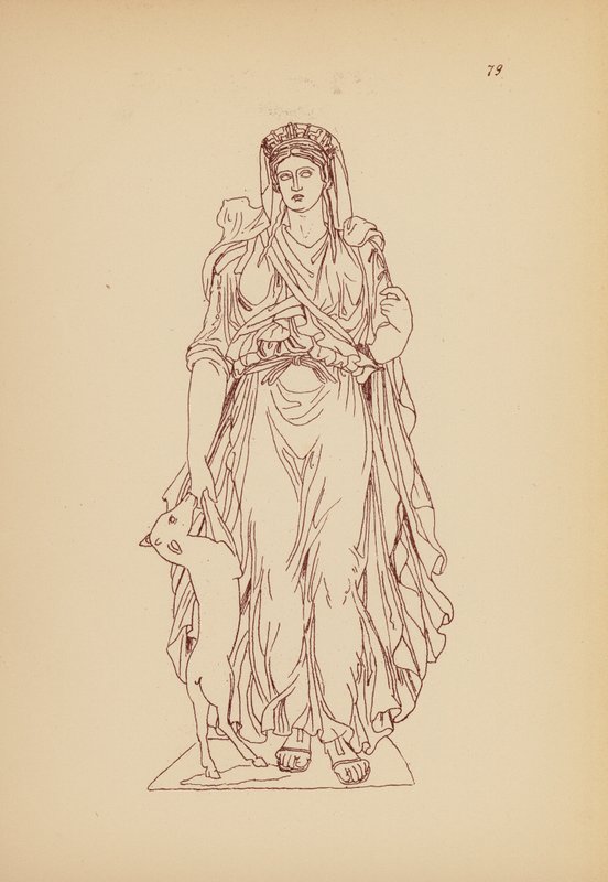 Antikes griechisches Frauenkostüm von John Moyr Smith