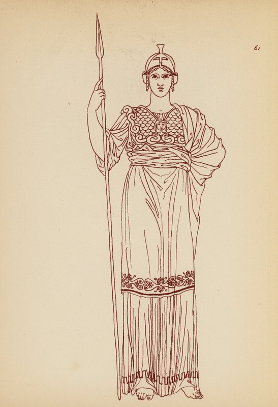 Antikes griechisches Frauenkostüm von John Moyr Smith