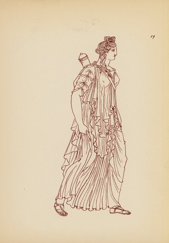 Antikes griechisches Frauenkostüm von John Moyr Smith