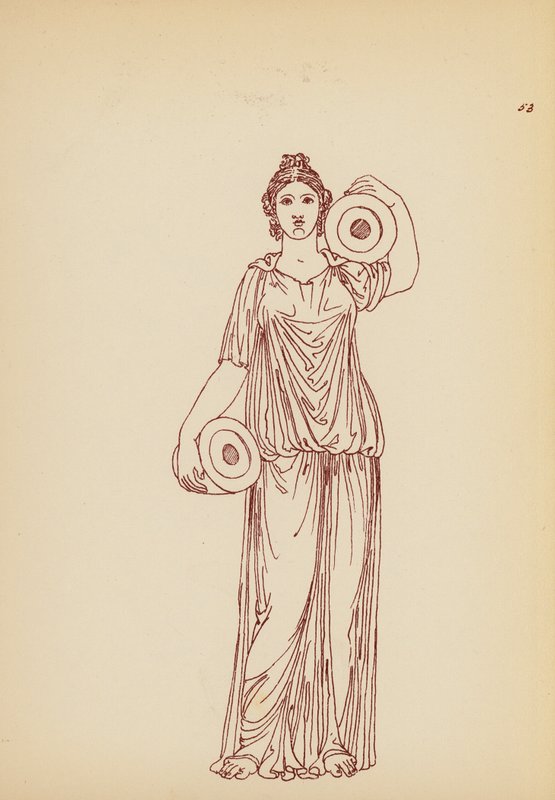 Antikes griechisches Frauenkostüm von John Moyr Smith