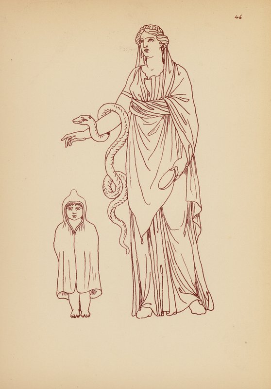 Antikes griechisches Frauenkostüm von John Moyr Smith