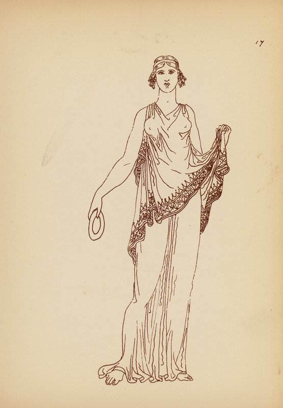 Antikes griechisches Frauenkostüm von John Moyr Smith