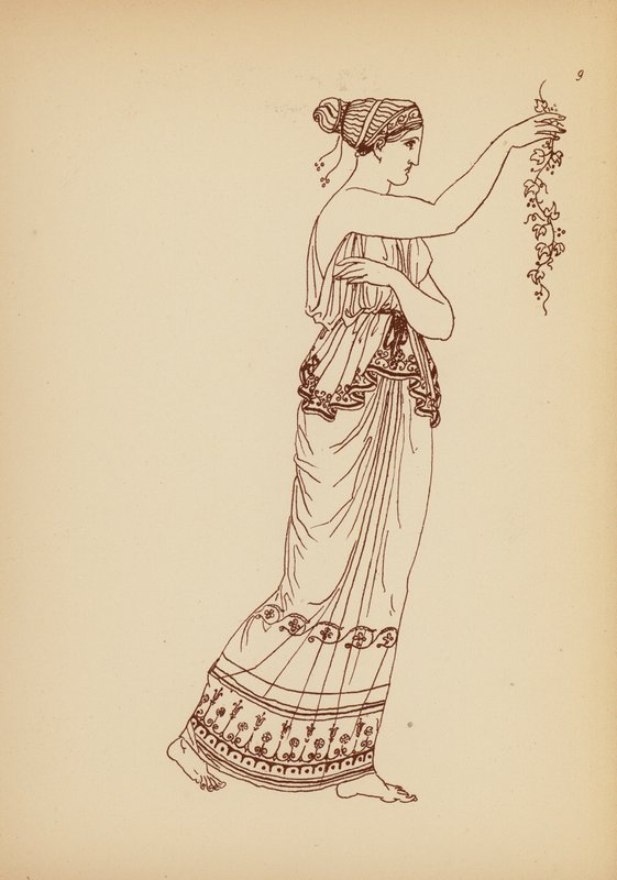 Antikes griechisches Frauenkostüm von John Moyr Smith
