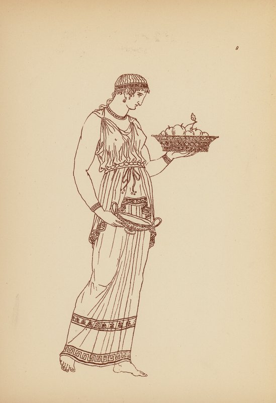 Antikes griechisches Frauenkostüm von John Moyr Smith
