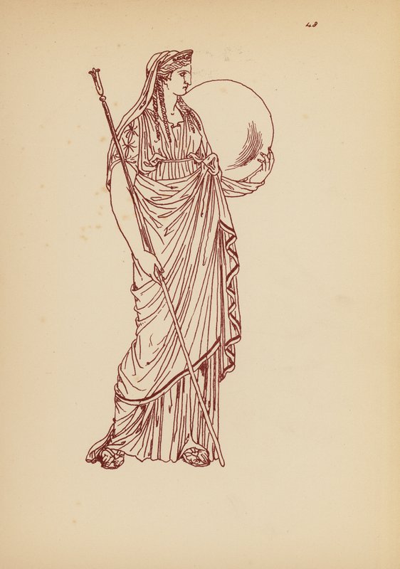 Antikes griechisches Frauenkostüm von John Moyr Smith