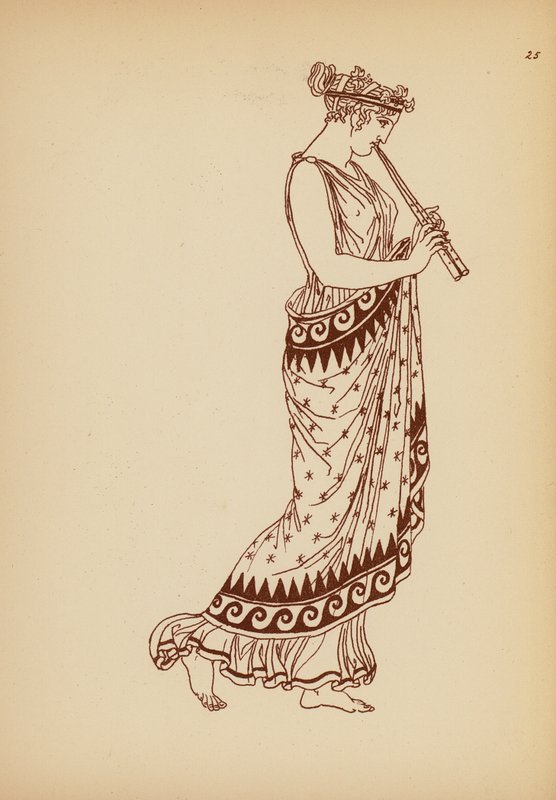 Antikes griechisches Frauenkostüm von John Moyr Smith