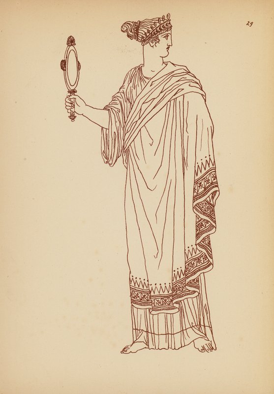 Antikes griechisches Frauenkostüm von John Moyr Smith