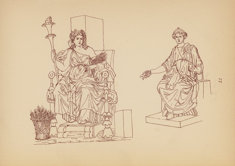 Antikes griechisches Frauenkostüm von John Moyr Smith