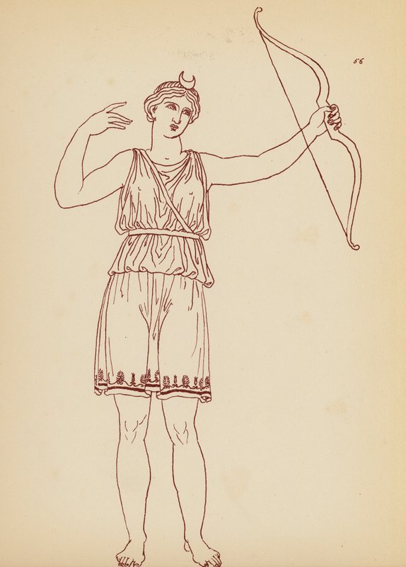 Antikes griechisches Frauenkostüm von John Moyr Smith
