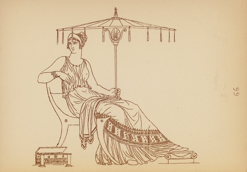 Antikes griechisches Frauenkostüm von John Moyr Smith