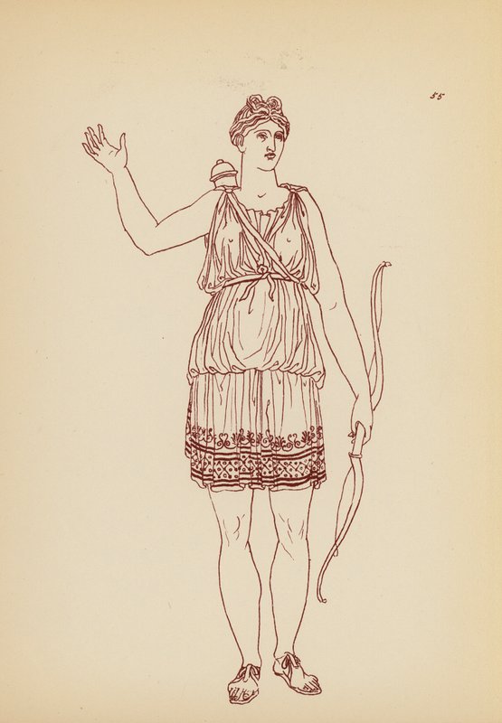 Antikes griechisches Frauenkostüm von John Moyr Smith