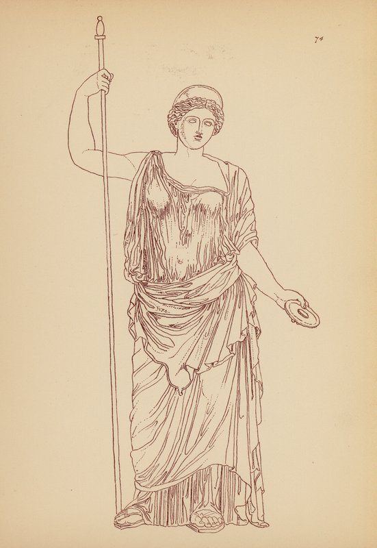 Antikes griechisches Frauenkostüm von John Moyr Smith