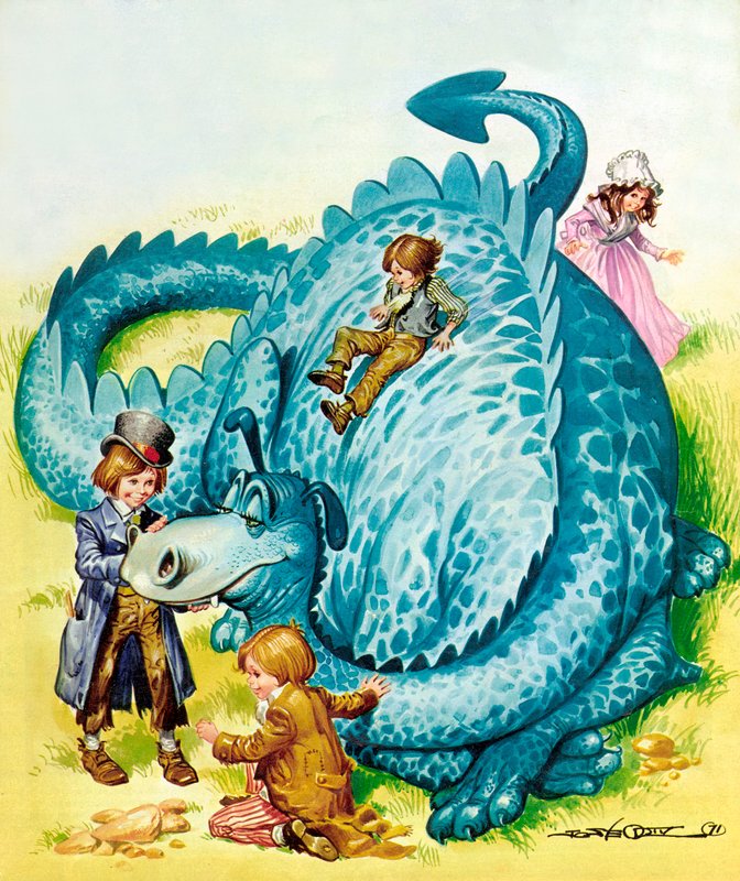 Der sanfte Drache von Jose Ortiz