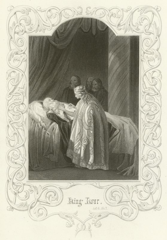 König Lear, Akt IV, Szene VII von Joseph Kenny Meadows