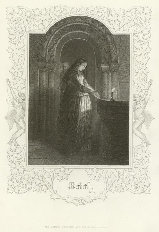Macbeth, Akt V von Joseph Kenny Meadows