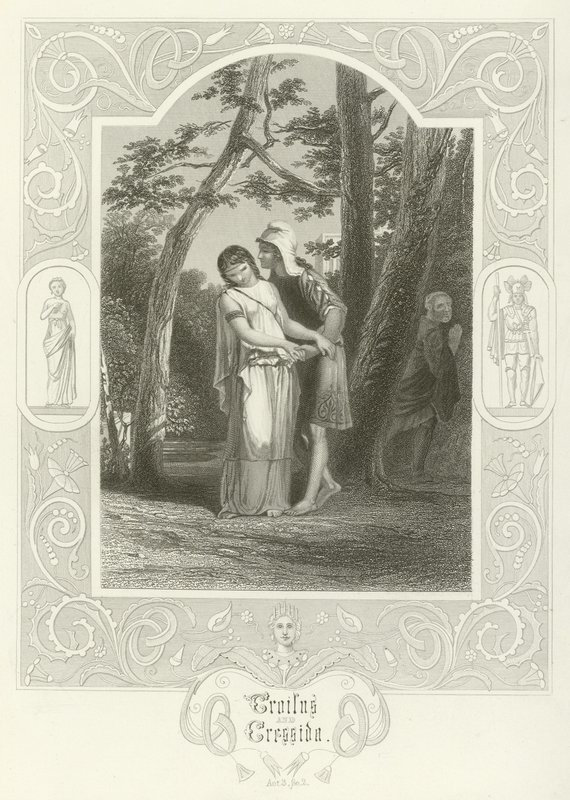 Troilus und Cressida, Akt III, Szene ii von Joseph Kenny Meadows