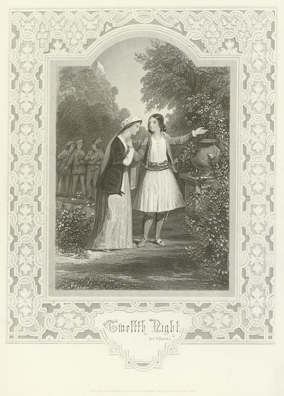 Was ihr wollt, Akt III, Szene i von Joseph Kenny Meadows