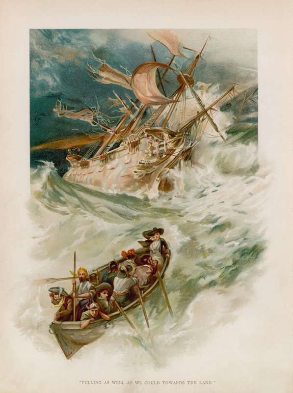 Illustration für Robinson Crusoe von Joseph Finnemore