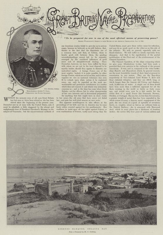 Großbritanniens Marinevorbereitungen von Joseph Holland Tringham
