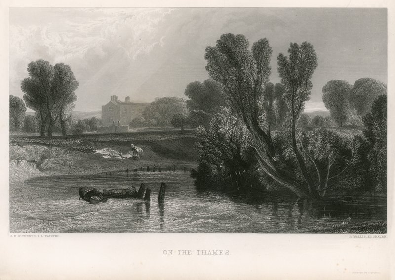 Auf der Themse von Joseph Mallord William Turner