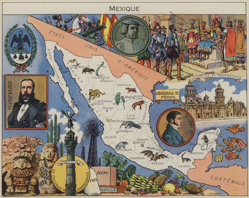 Mexiko von Joseph Porphyre Pinchon