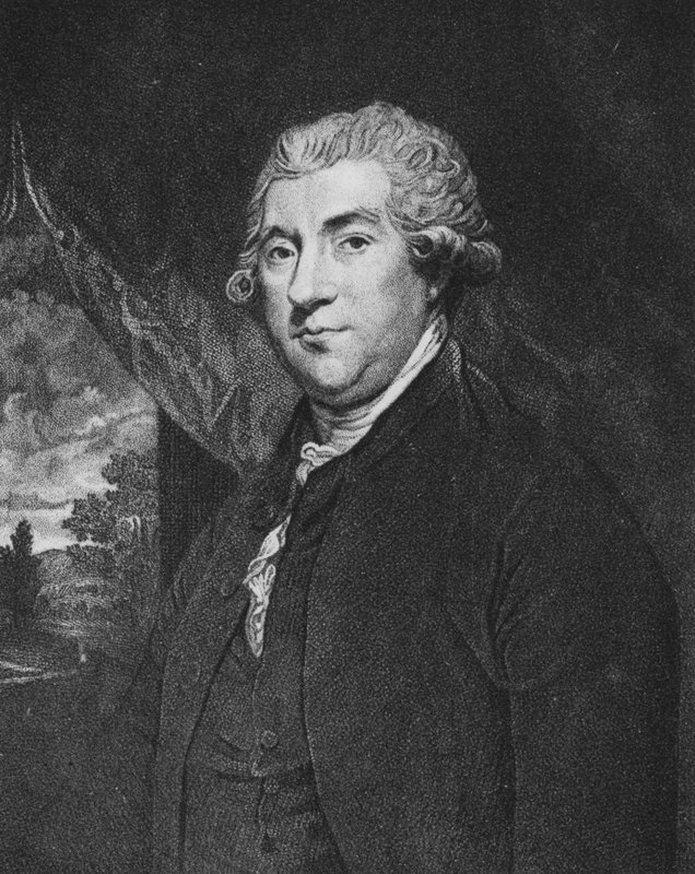 James Boswell, Porträt von Joshua (after) Reynolds