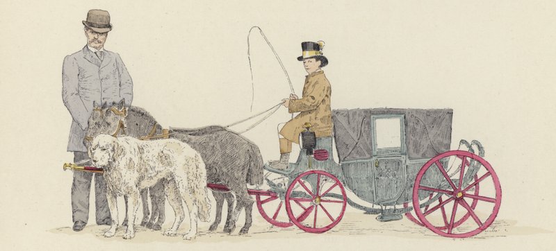 Zwergenwagen von Jules Arsene (after) Garnier