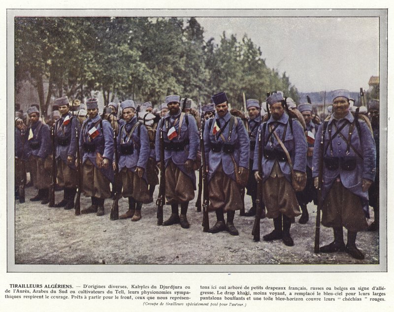 Algerische Scharfschützen von Jules Gervais Courtellemont