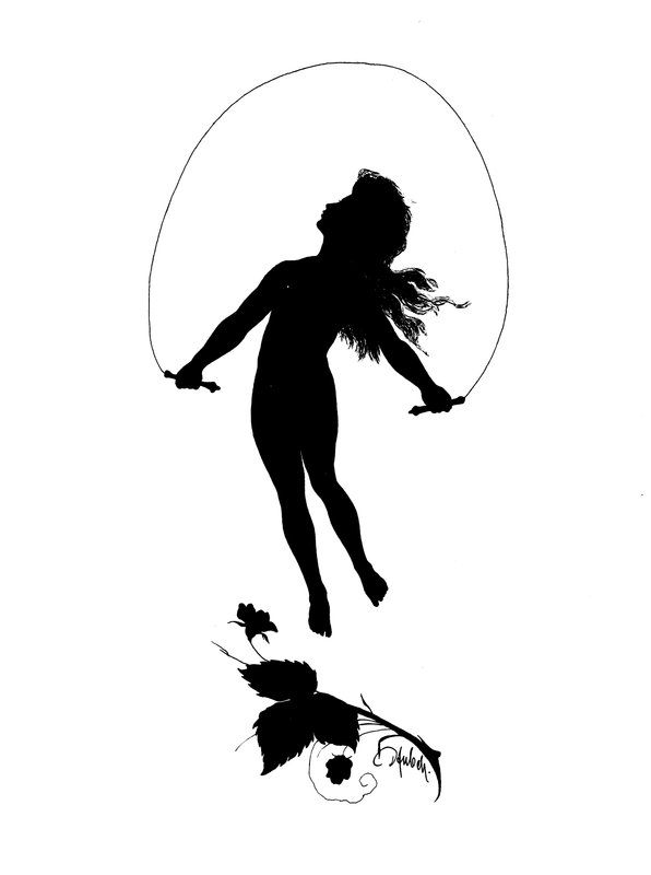 Illustration für Göttliche Jugend von Karl Wilhelm Diefenbach