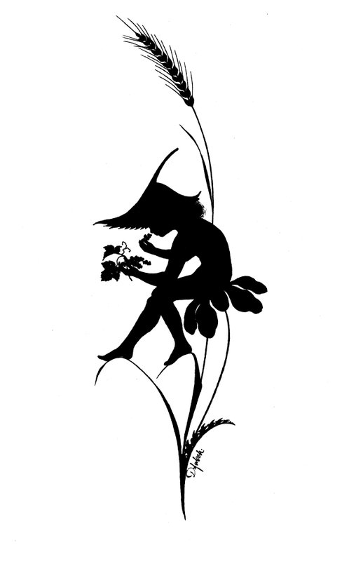Illustration für Göttliche Jugend von Karl Wilhelm Diefenbach