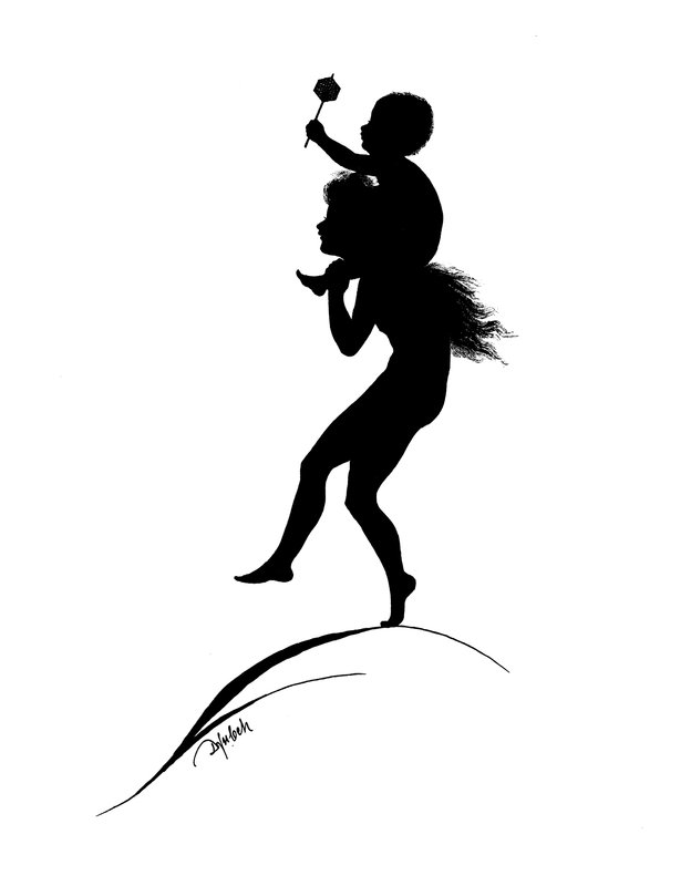 Illustration für Göttliche Jugend von Karl Wilhelm Diefenbach