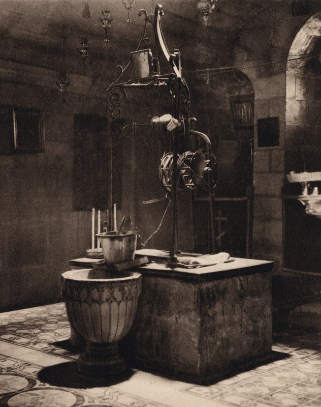 Jakobsbrunnen bei Sichem von Karl Grober