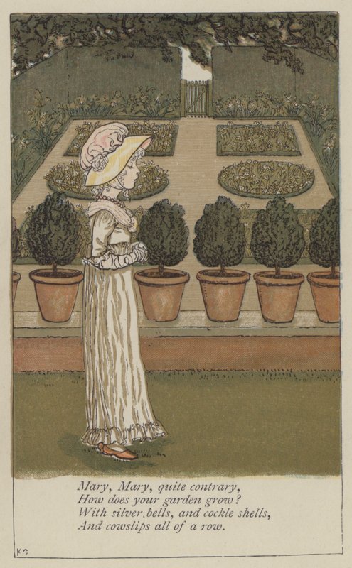 Mary, Mary, ganz im Gegenteil von Kate (after) Greenaway