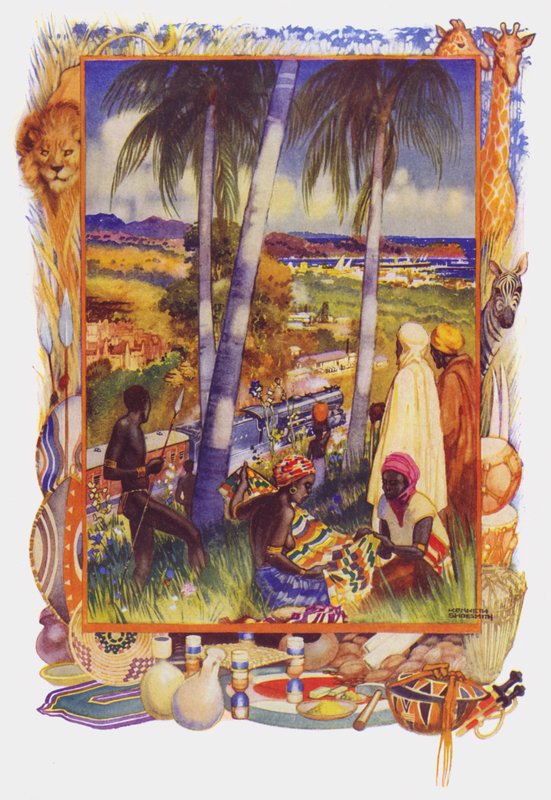 Ost- und Westafrika von Kenneth Shoesmith