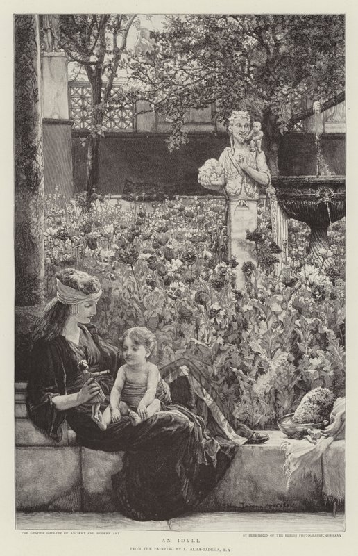 Ein Idyll von Lawrence Alma Tadema