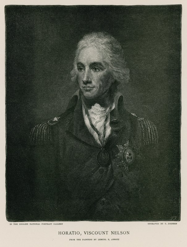 Horatio, Viscount Nelson von Lemuel Francis Abbott